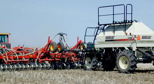 The 5730 ACD can be used for pasture rejuvenation due to its ability to cut through established pasture and hay land