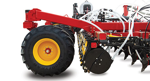 The Bourgault 3330SE PHD solid frame design offers less moving parts with opener depth set individually on each opener