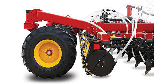 The Bourgault 3330SE PHD solid frame design offers less moving parts with opener depth set individually on each opener