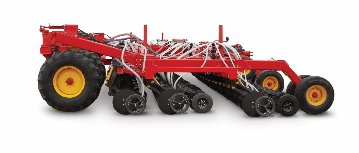 The Bourgault 3720SE PCD solid frame design offers less moving parts with opener depth set individually on each opener