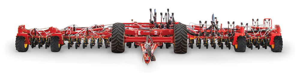 Split image of 3820 PCD without and with AirPlanter option