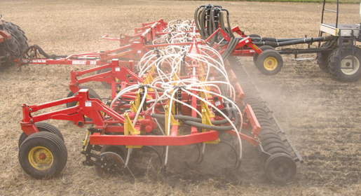 Spend less time in the yard and more time in the field with the Bourgault 5810 Air Hoe Drill