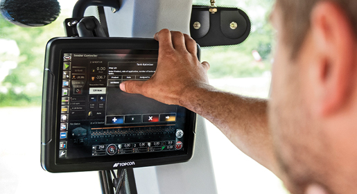 The large, full color X35 touch-screen features a heads-up dashboard that is customizable.