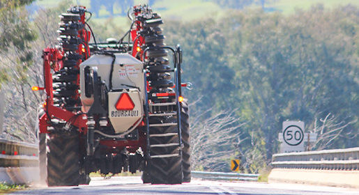 The Bourgault FMS meets tight transport requirements