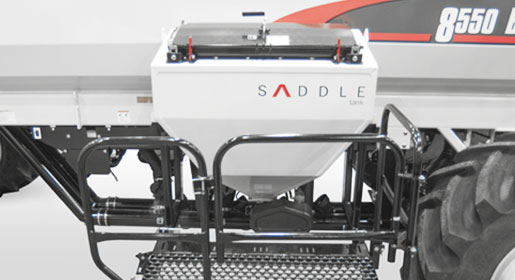 The Saddle Tank™ increases your product carrying capacity and distribution flexibility.