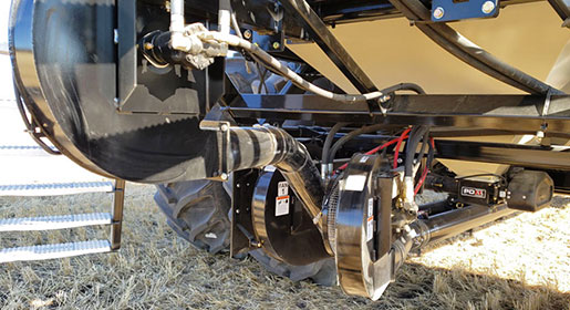 Triple Shoot Fan Configuration - 9000 Series Air Seeder