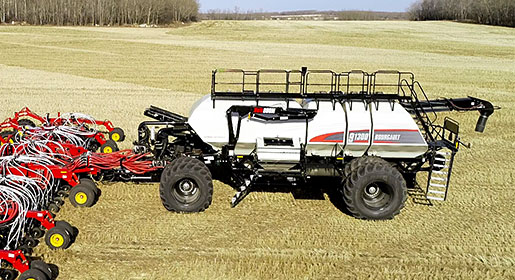The Bourgault 9000 Series is the most functional commodity cart on the market.