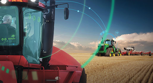 Two or more seeding systems can operate on one map in the same field.