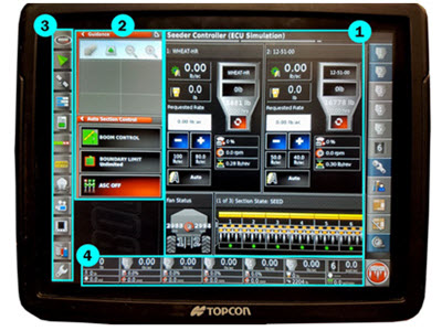 Switch between various functions by simply dragging and dropping views on the screen.