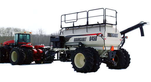 Various Tire Options ensure good flotation & minimal compaction.