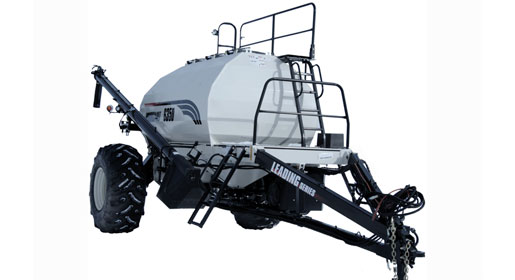 The Leading 6350 Air Seeder is balanced and tested to ensure both hitch weight and ground compaction are within the Producer's parameters.