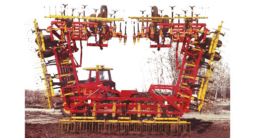 5 Row Fixed Hitch Cultivator